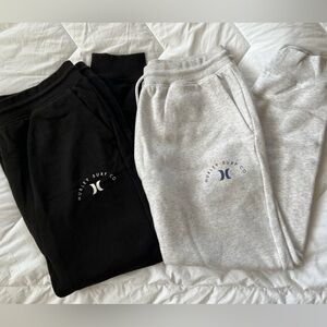 Hurley Men’s Joggers - Black & Gray